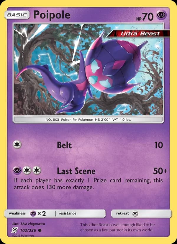 Poipole card in English