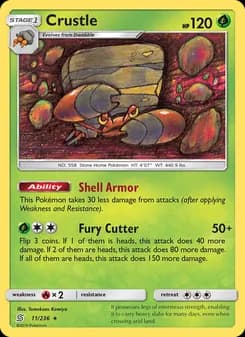 Crustle card in English
