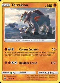 Terrakion card in English