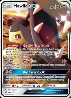 Mawile GX card in English