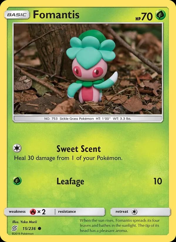 Fomantis card in English