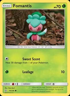 Fomantis card in English