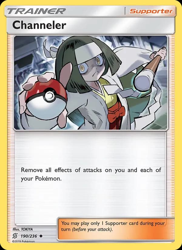 Channeler card in English