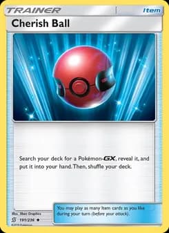 Cherish Ball card in English