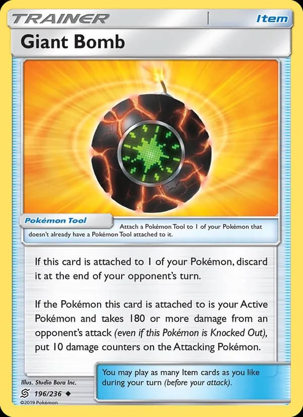 Giant Bomb card in English