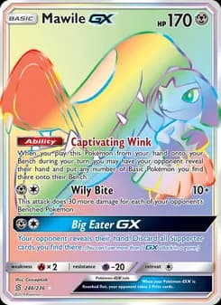 Mawile GX card in English