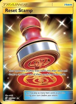 Reset Stamp card in English