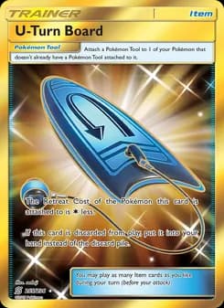 U-Turn Board card in English