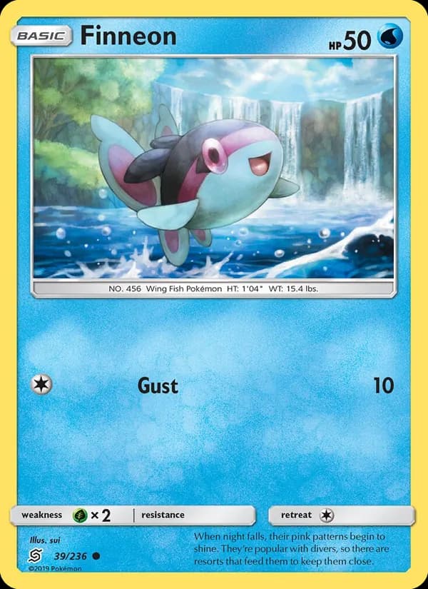 Finneon card in English