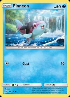 Finneon card in English