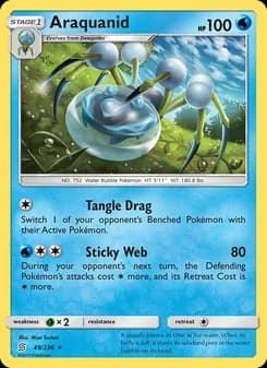 Araquanid card in English