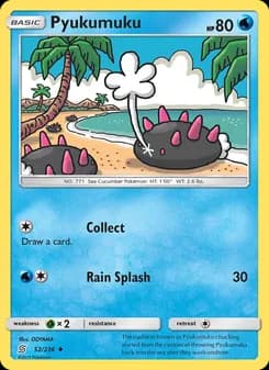 Pyukumuku card in English