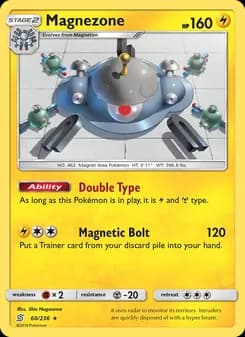 Magnezone card in English
