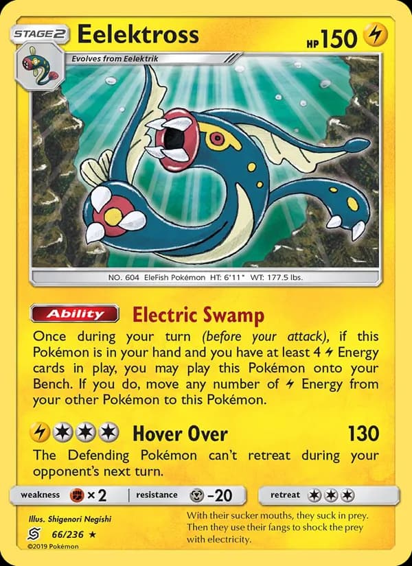 Eelektross card in English