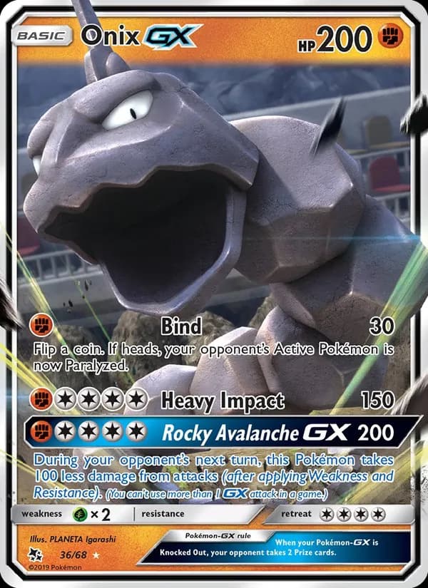 Onix GX card in English