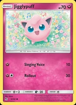 Jigglypuff card in English
