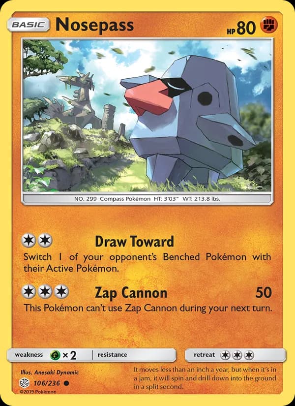 Nosepass card in English