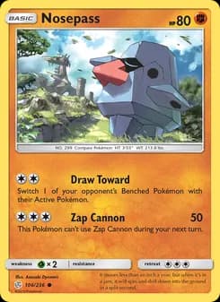 Nosepass card in English