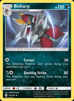 Bisharp card in English