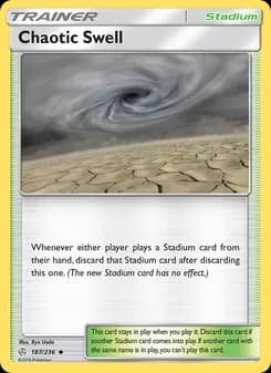 Chaotic Swell card in English