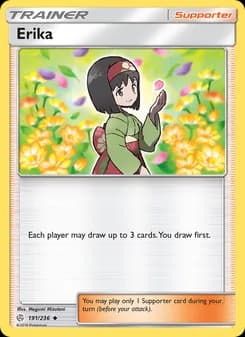 Erika card in English