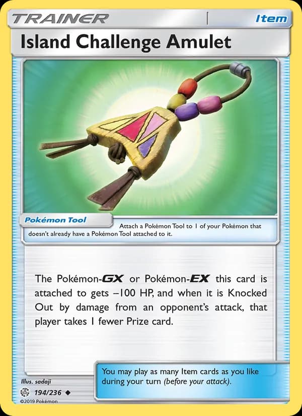 Island Challenge Amulet card in English