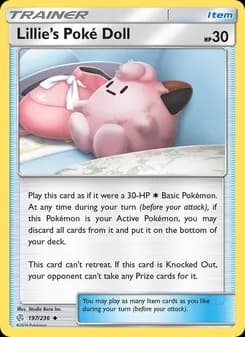 Lillie’s Poké Doll card in English