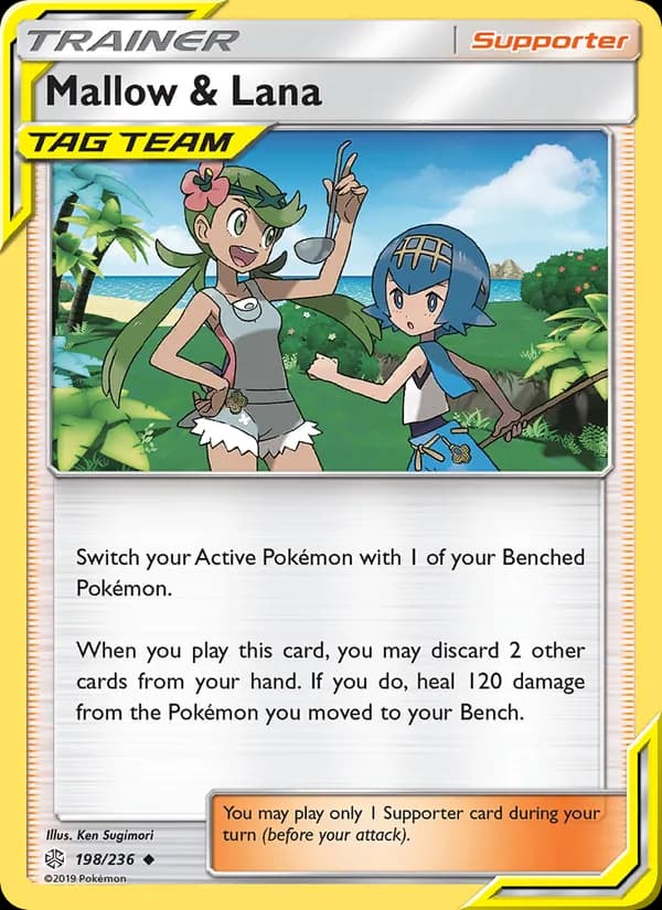 Mallow & Lana card in English