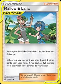 Mallow & Lana card in English