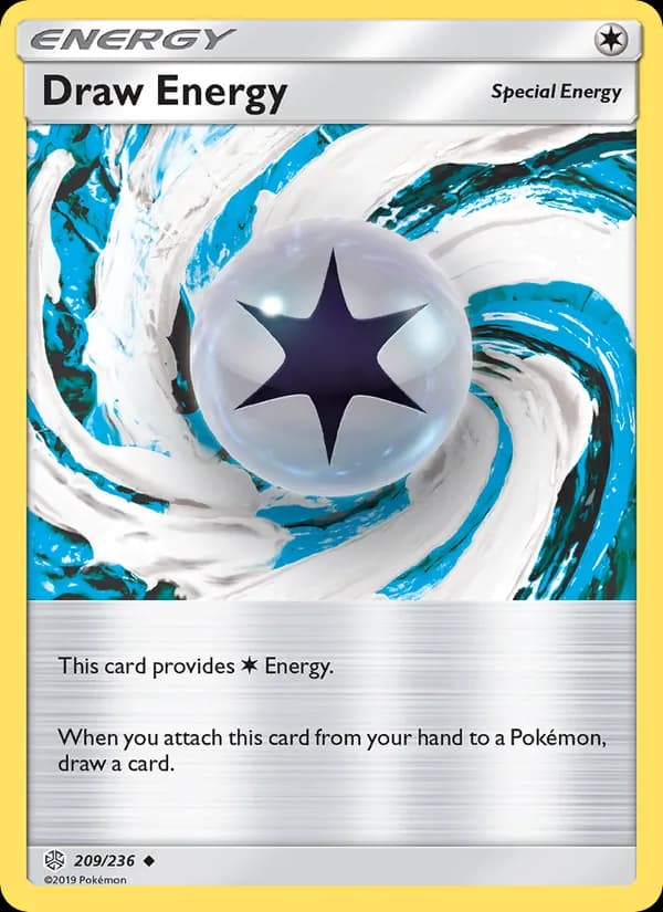 Draw Energy card in English