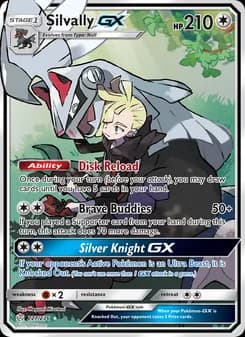 Silvally GX card in English
