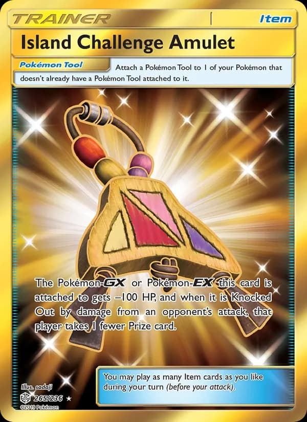 Island Challenge Amulet card in English