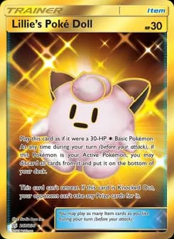 Lillie’s Poké Doll card in English