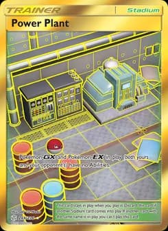 Power Plant card in English