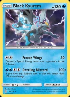 Black Kyurem card in English