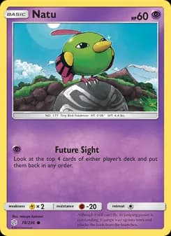 Natu card in English