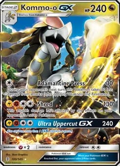 Kommo-o GX card in English