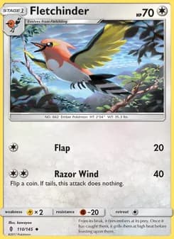 Fletchinder card in English