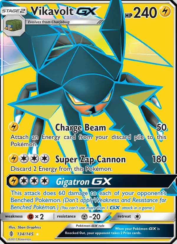Vikavolt GX card in English