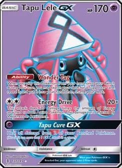 Tapu Lele GX card in English
