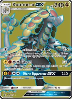 Kommo-o GX card in English
