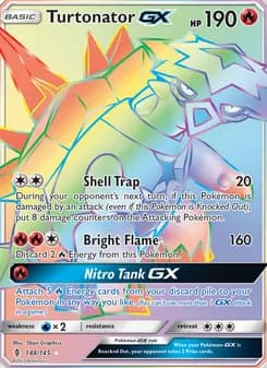 Turtonator GX card in English