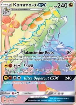 Kommo-o GX card in English