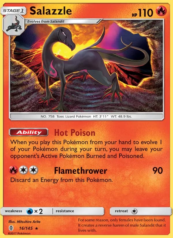 Salazzle card in English