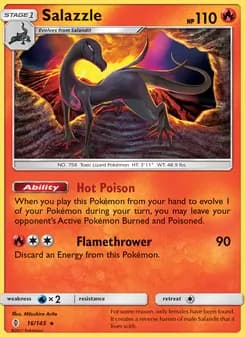 Salazzle card in English