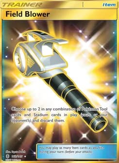 Field Blower card in English
