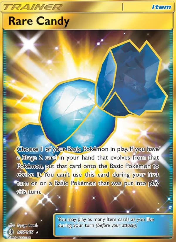 Rare Candy card in English