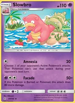 Slowbro card in English