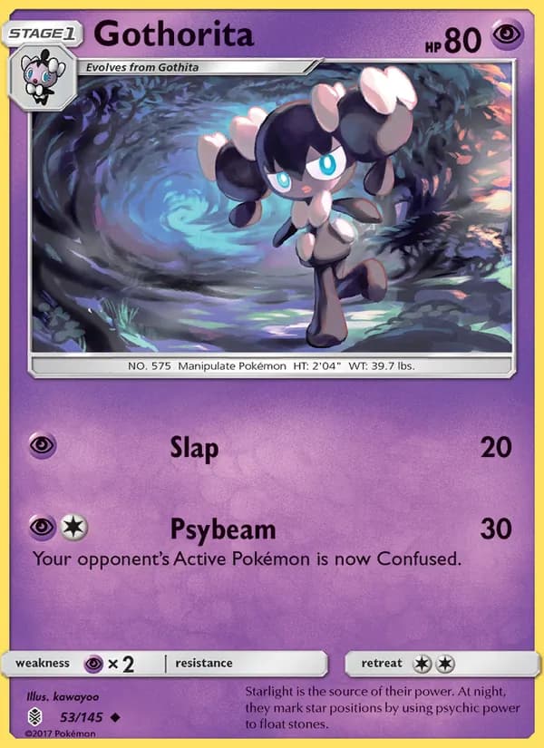 Gothorita card in English