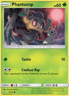 Phantump card in English